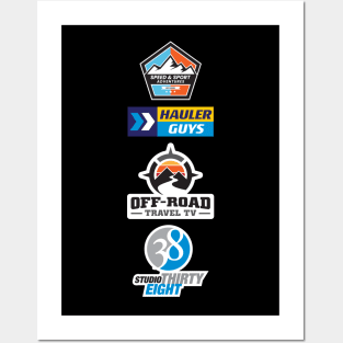 4 Company logos Posters and Art